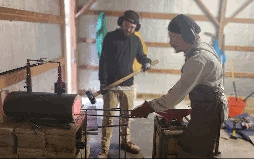 Blacksmithing Demo