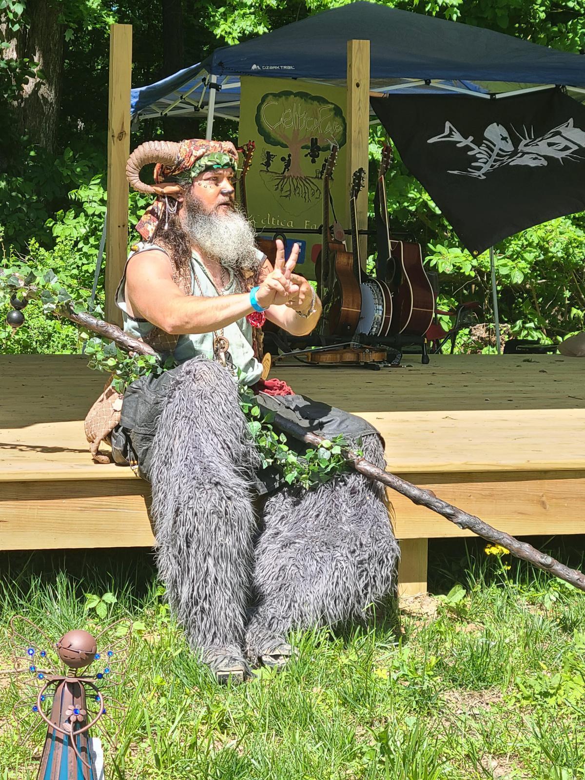 Zeek Elmshade, Satyr Storyteller