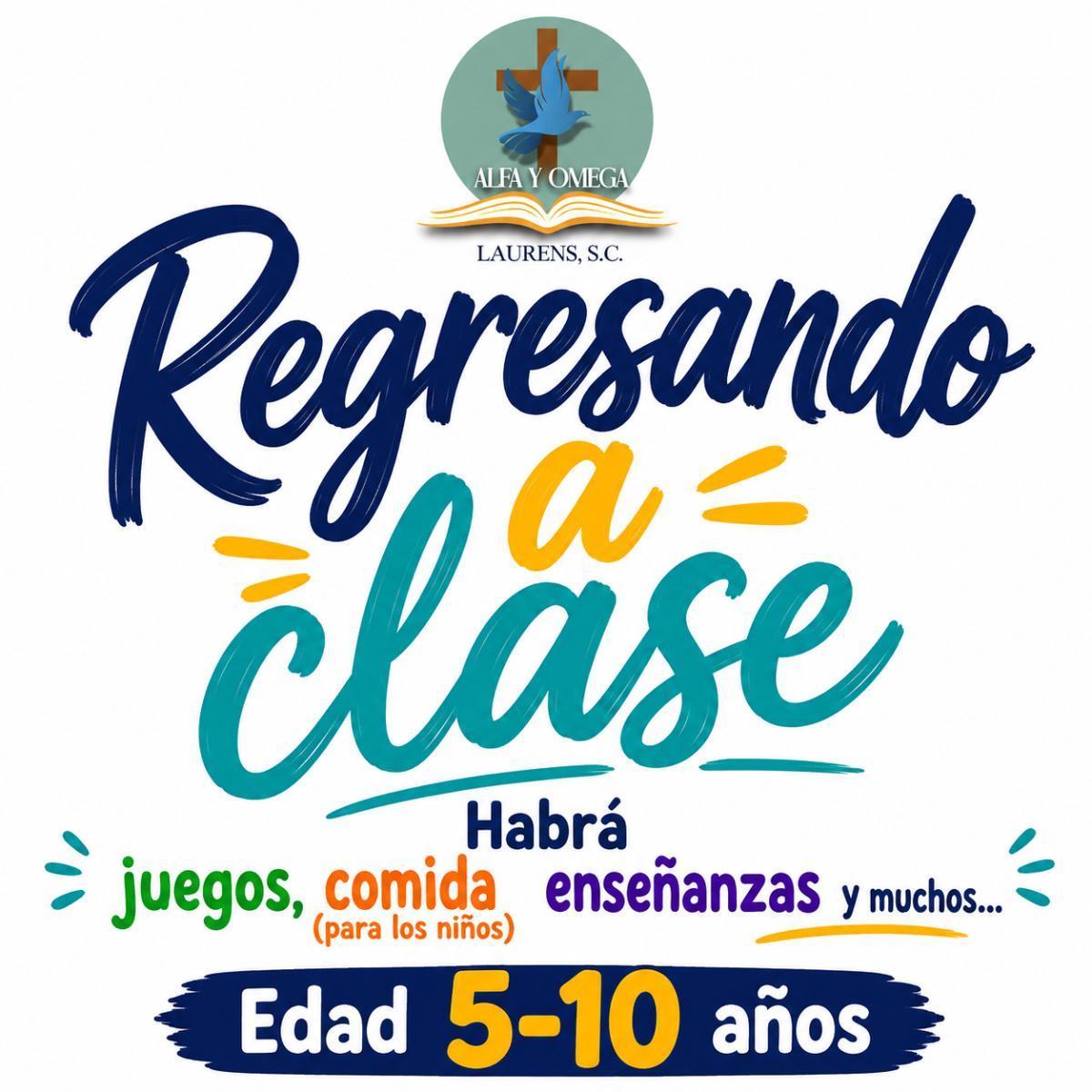REGRESANDO A CLASES 