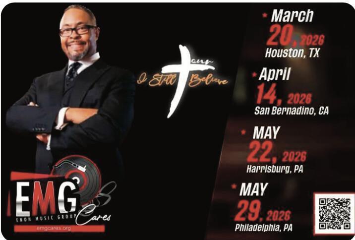 Enon Music Group expands mission with EMG CARES and launch of 2026 National Tour