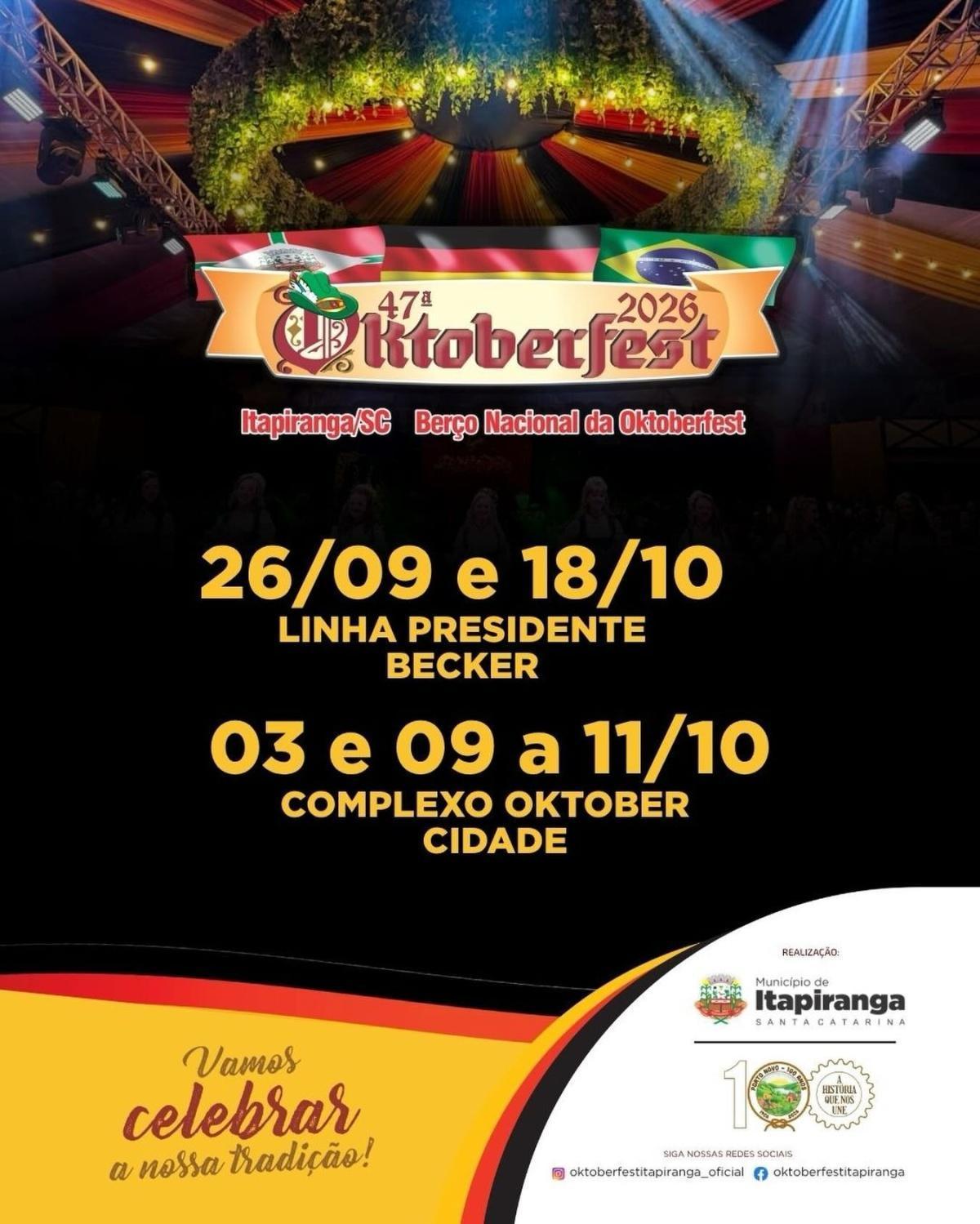 47ª Oktoberfest de Itapiranga 47ª Oktoberfest de Itapiranga