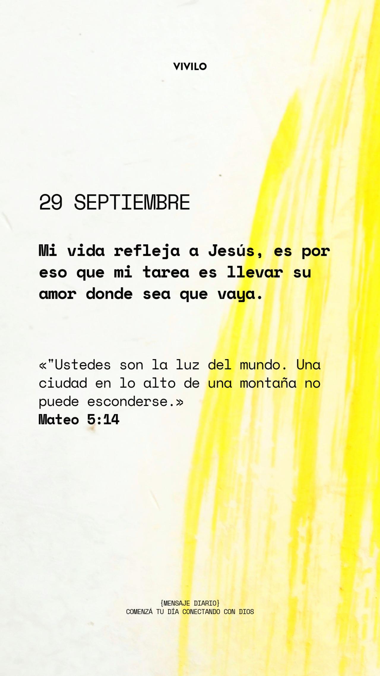 Mensaje diario SEPTIEMBRE-29-mayo