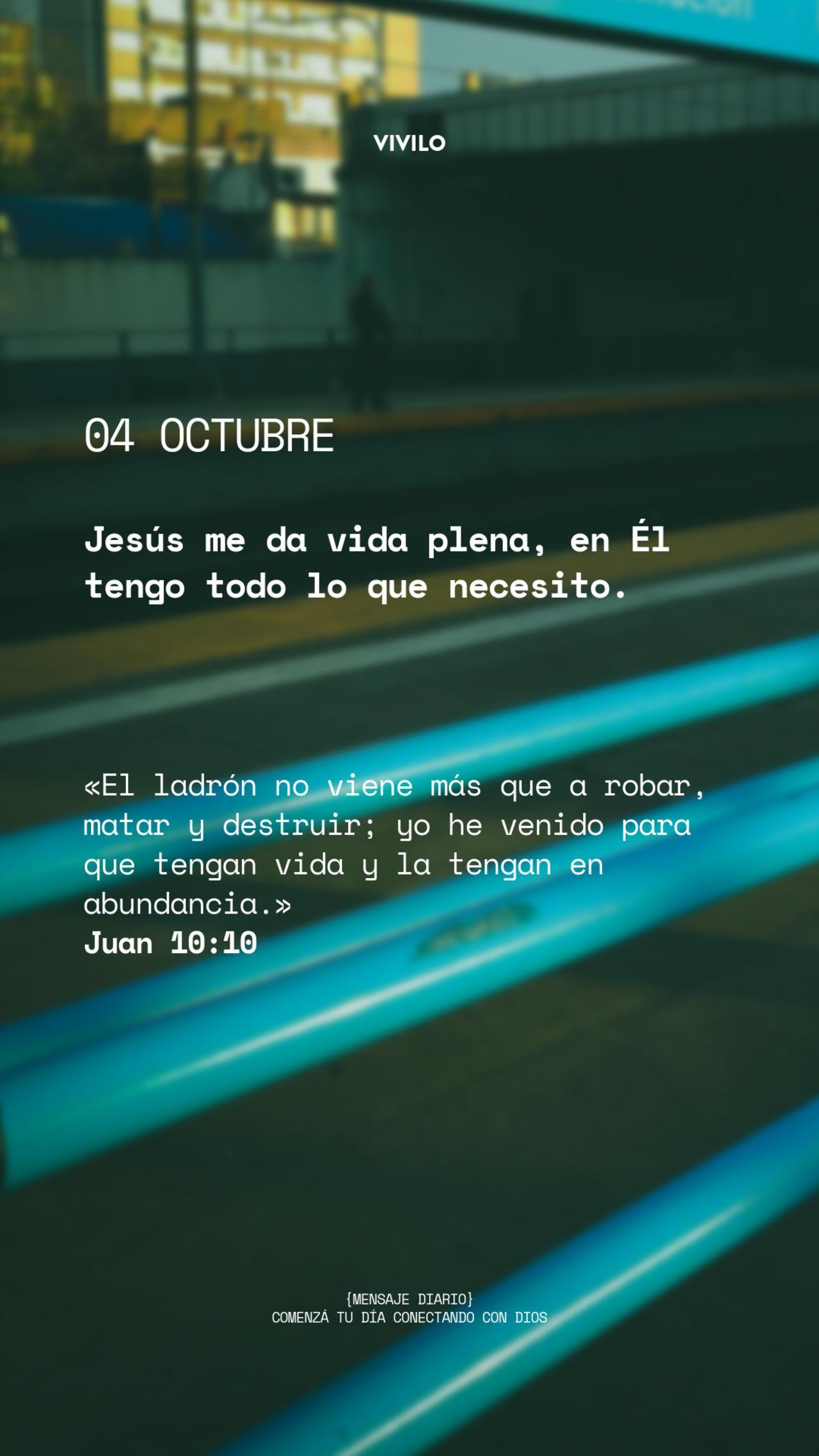 Mensaje diario OCTUBRE-4-octubre
