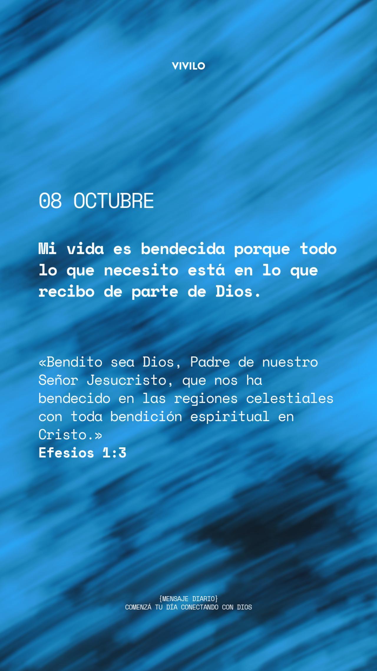 Mensaje diario OCTUBRE-8-octubre