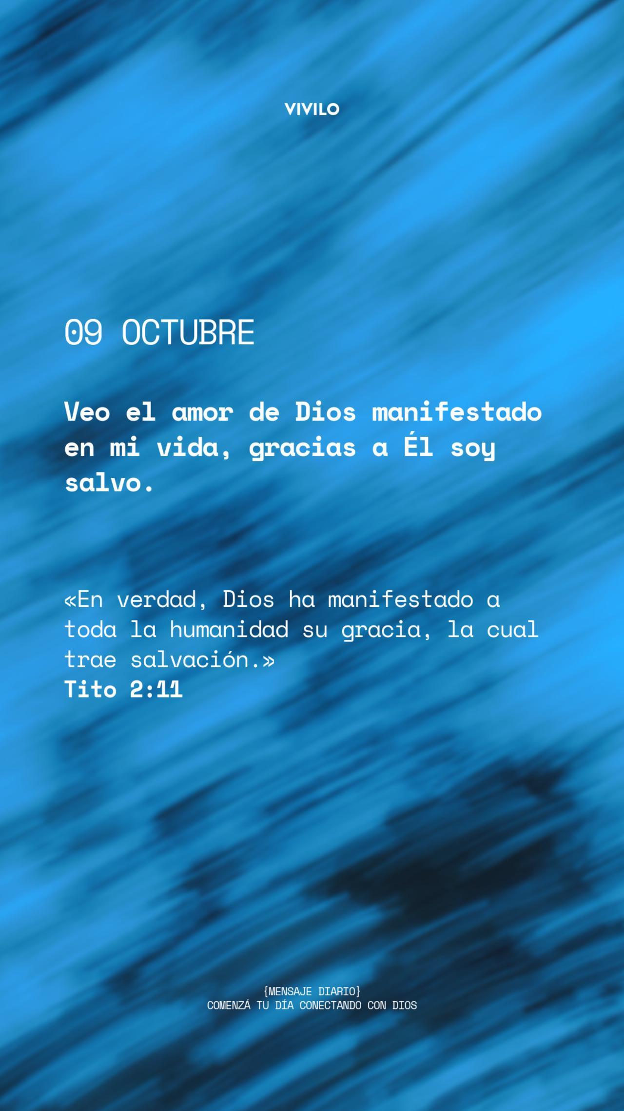 Mensaje diario OCTUBRE-9-octubre