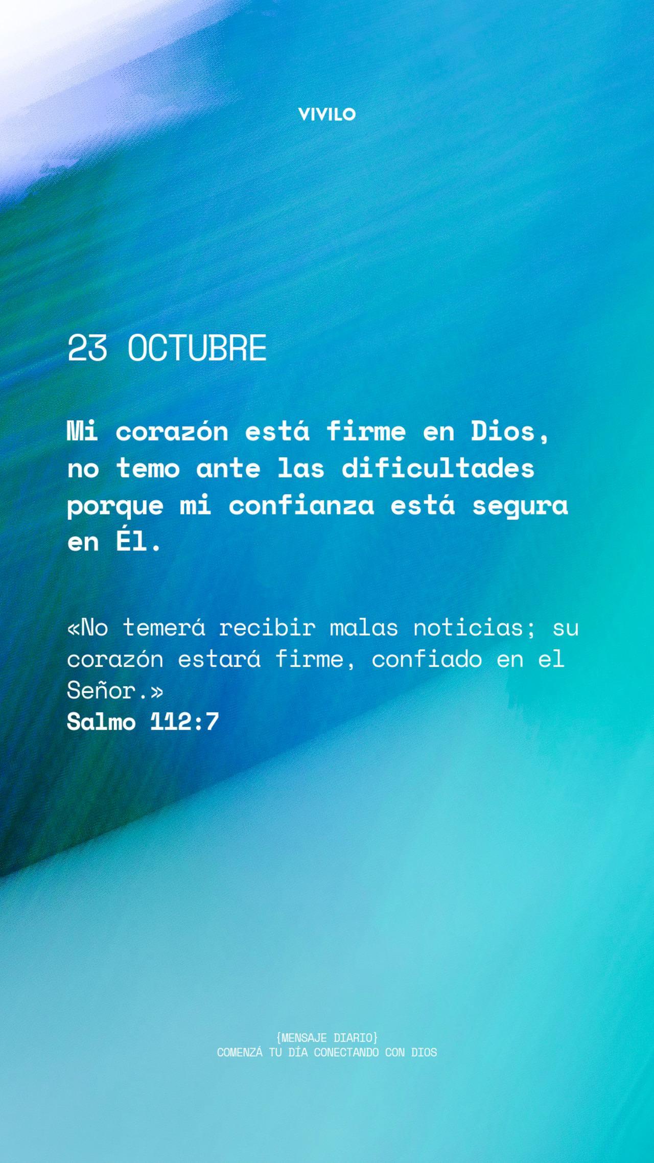 Mensaje diario OCTUBRE-23-octubre