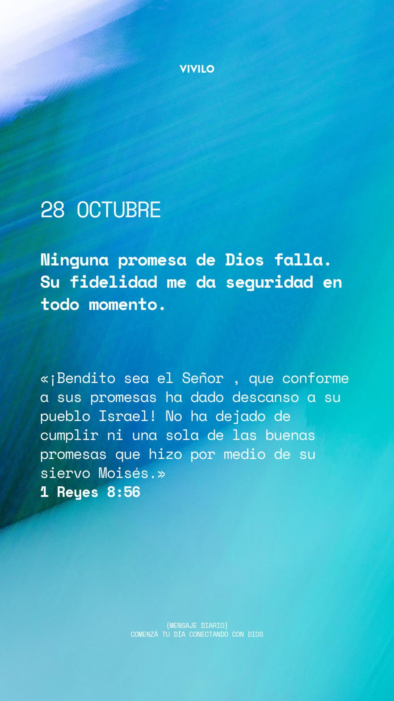 Mensaje diario OCTUBRE-28-octubre