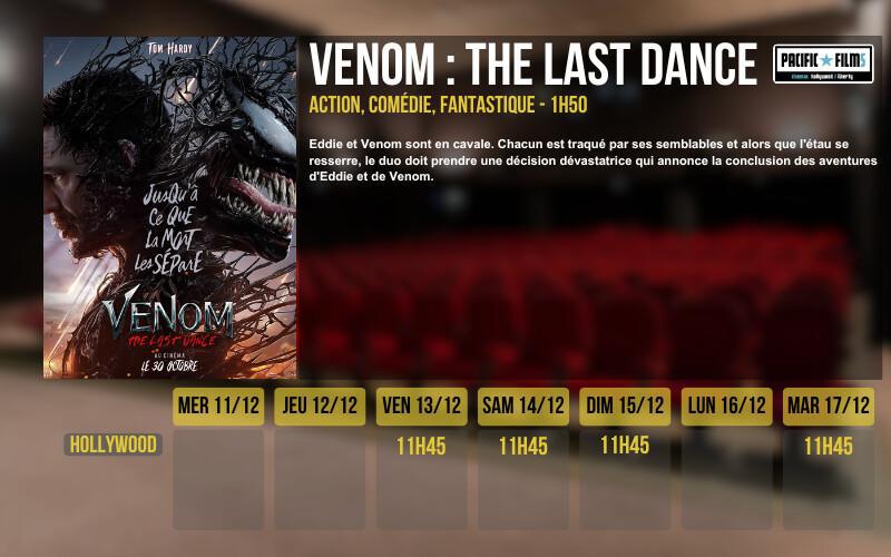 VENOM : THE LAST DANCE 