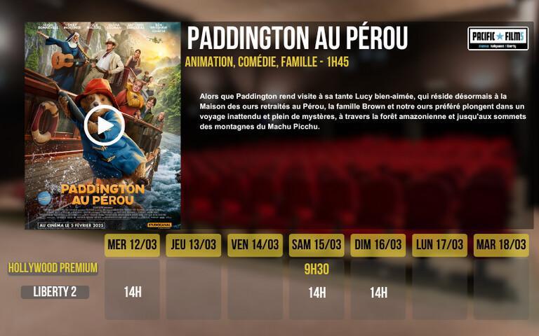 PADDINGTON AU PEROU 