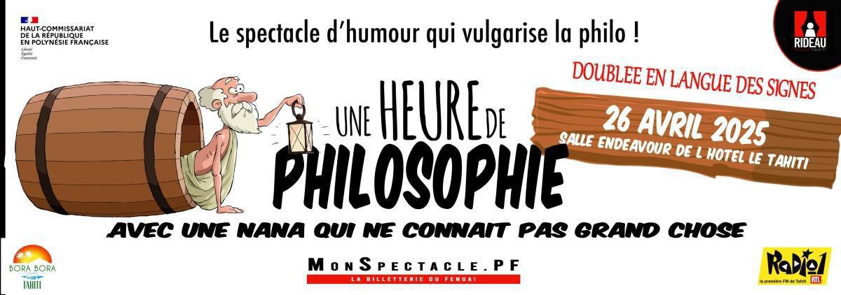 🎉 𝐉𝐄𝐔 BIG CE - SPECTACLE «Une Heure de Philo avec une nana qui ne connait pas grand chose»