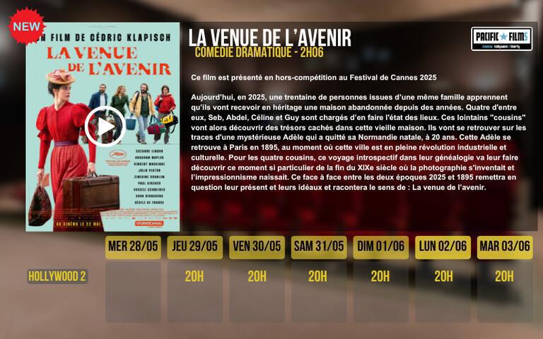 LA VENUE DE L'AVENIR - NOUVEAU