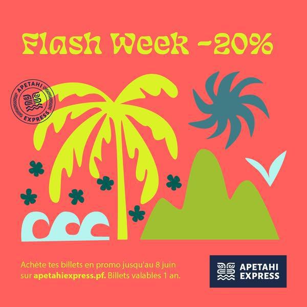 APETAHI EXPRESS - FLASH WEEK -20% 