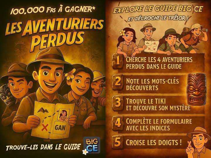 💝100.000 Frs* à GAGNER avec le guide BIG CE ! 💝