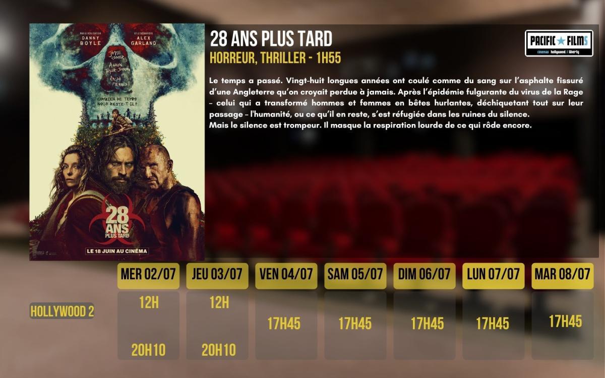 28 ANS PLUS TARD 