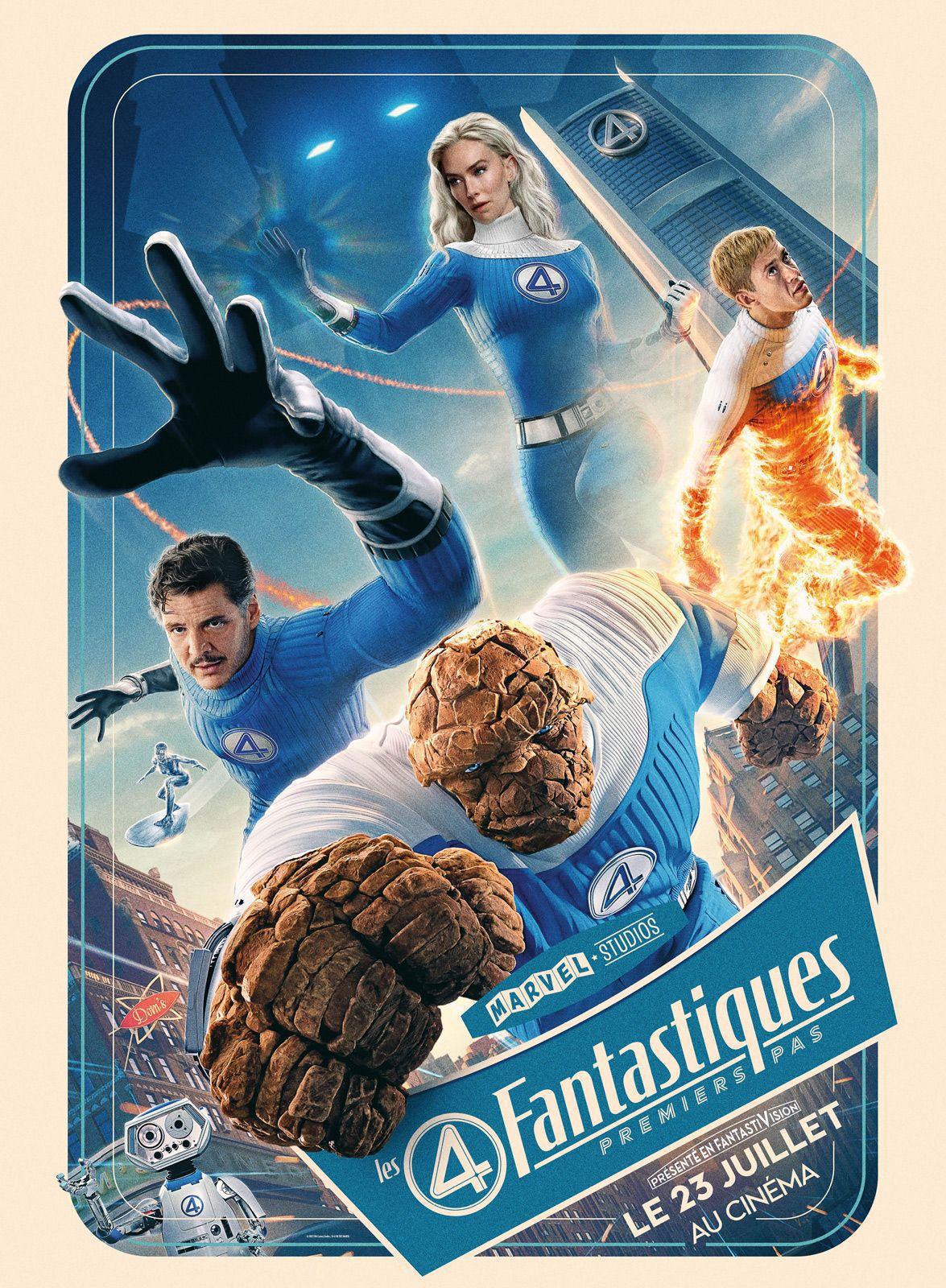 LES 4 FANTASTIQUES - PREMIERS PAS