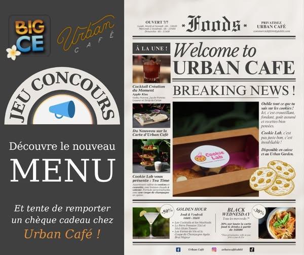 🏆 Jeu Concours Urban Café 🍪