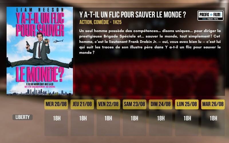 Y-A-T-IL UN FLIC POUR SAUVER LE MONDE? 