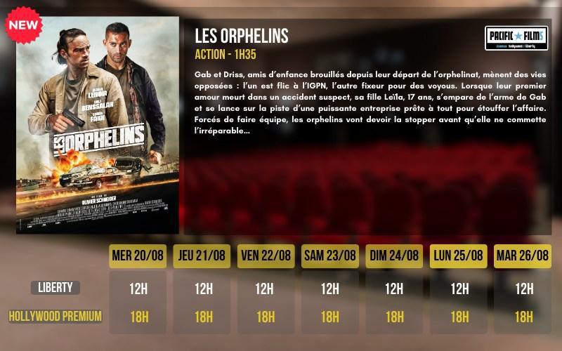 LES ORPHELINS - NOUVEAU