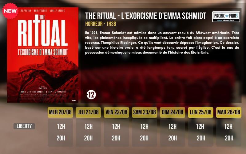 THE RITUAL - L'EXORCISME D'EMMA SCHMIDT - NOUVEAU