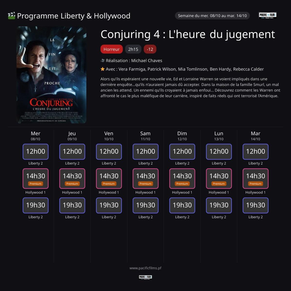 CONJURING 4 : L'HEURE DU JUGEMENT