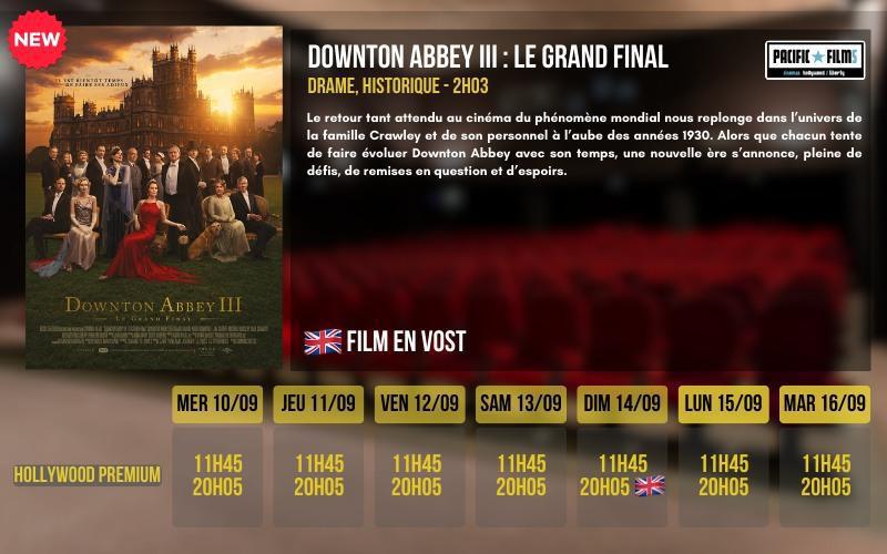 DOWNTON ABBEY III : LE GRAND FINAL - NOUVEAU