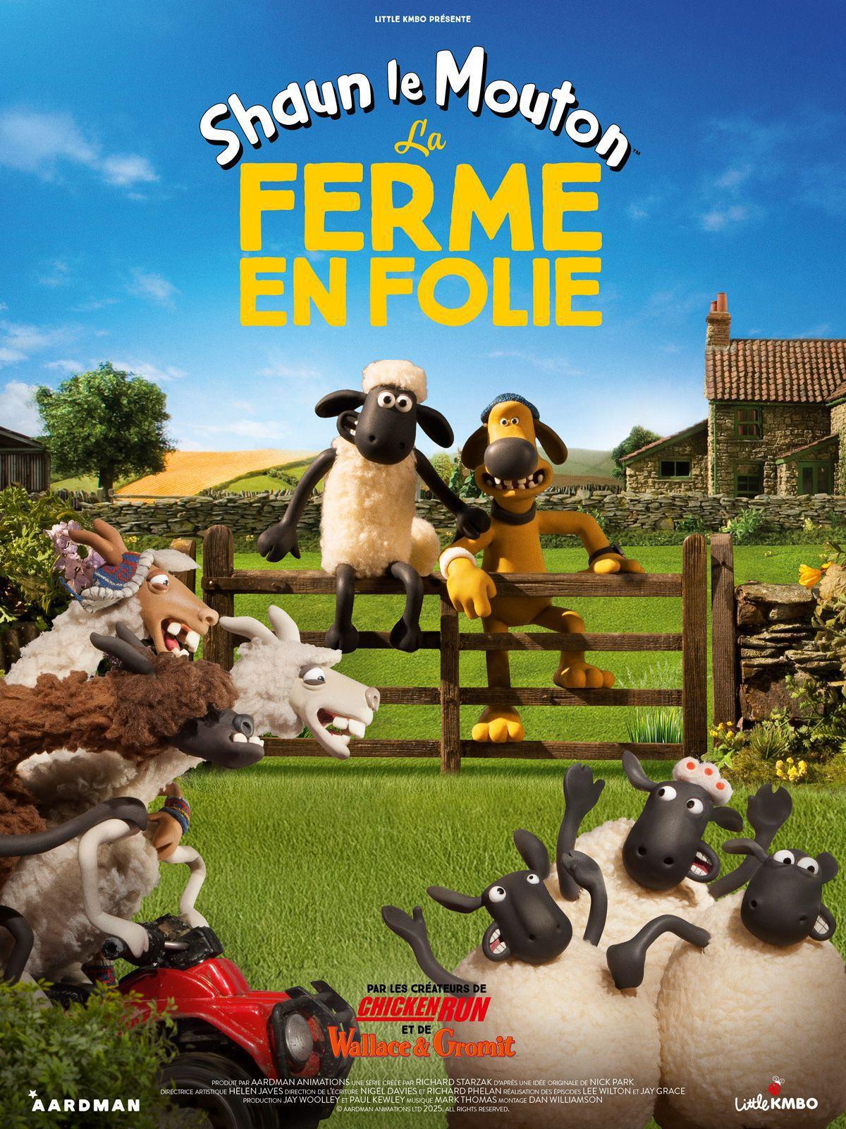 SHAUN LE MOUTON : LA FERME EN FOLIE - NOUVEAU