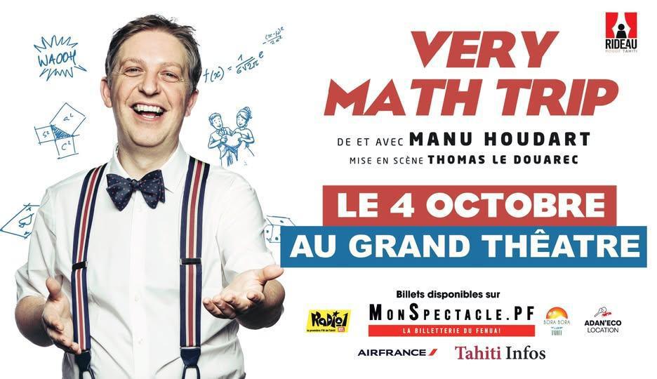 💝 Places à gagner + Tarif BIG CE pour le spectacle « VERY MATH TRIP » 