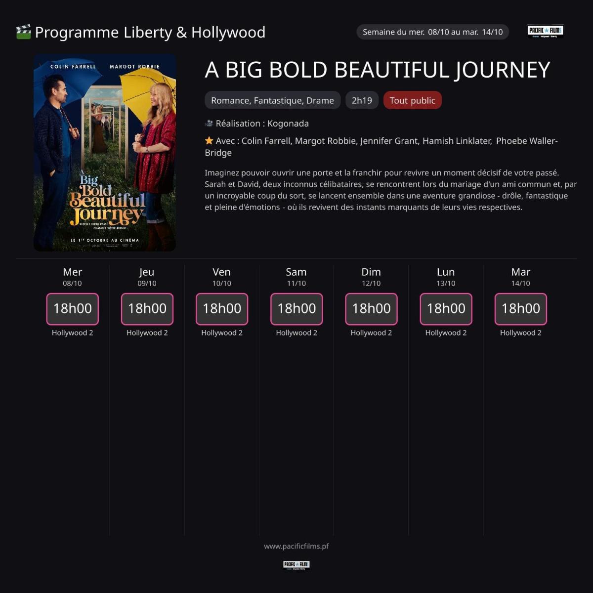 A BIG BOLD BEAUTIFUL JOURNEY