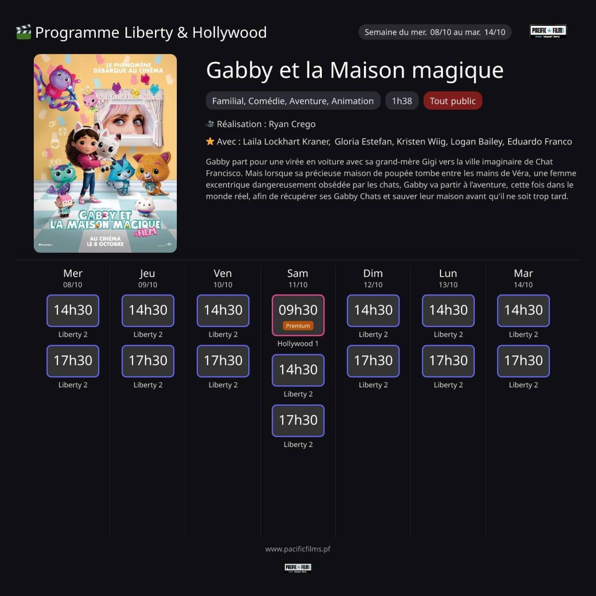 GABBY ET LA MAISON MAGIQUE - NOUVEAU
