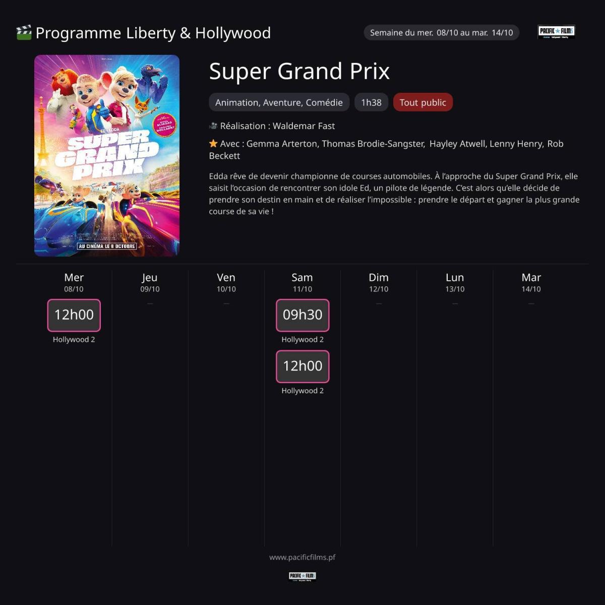 SUPER GRAND PRIX - NOUVEAU