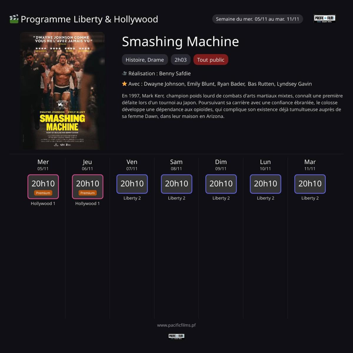 SMASHING MACHINE SMASHING MACHINE