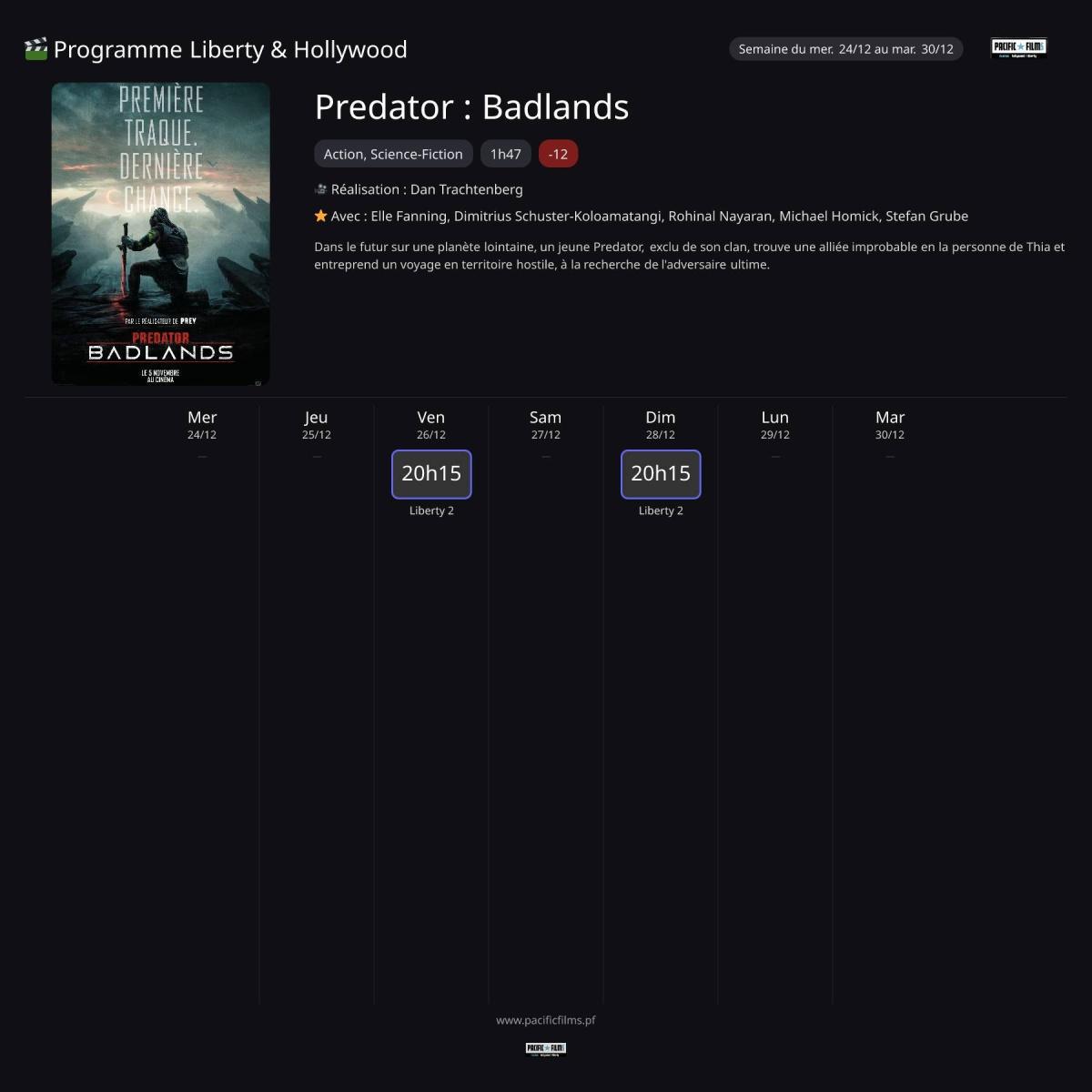 PREDATOR : BADLANDS