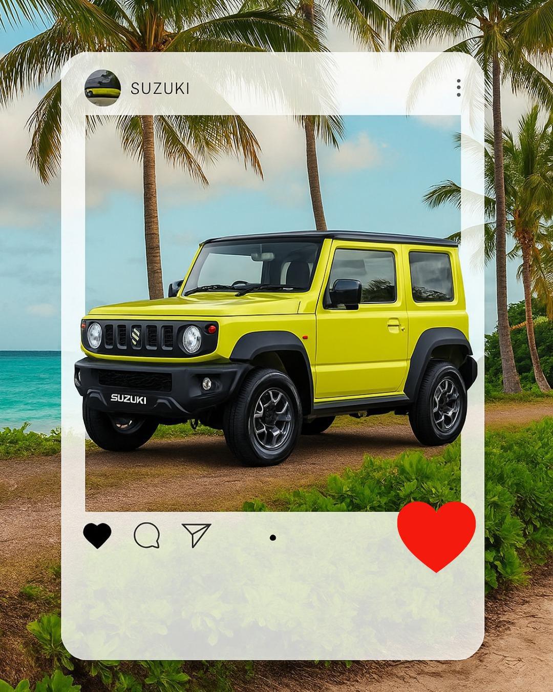 🚙 LA SUZUKI JIMNY - PETITE, AGILE ET PRETE A TOUT CHEZ AVIS TAHITI🌴💨