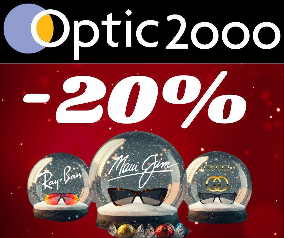 ✅- 20 % OFFERT CHEZ OPTIC 2000! 💝 ✅- 20 % OFFERT CHEZ OPTIC 2000! 💝