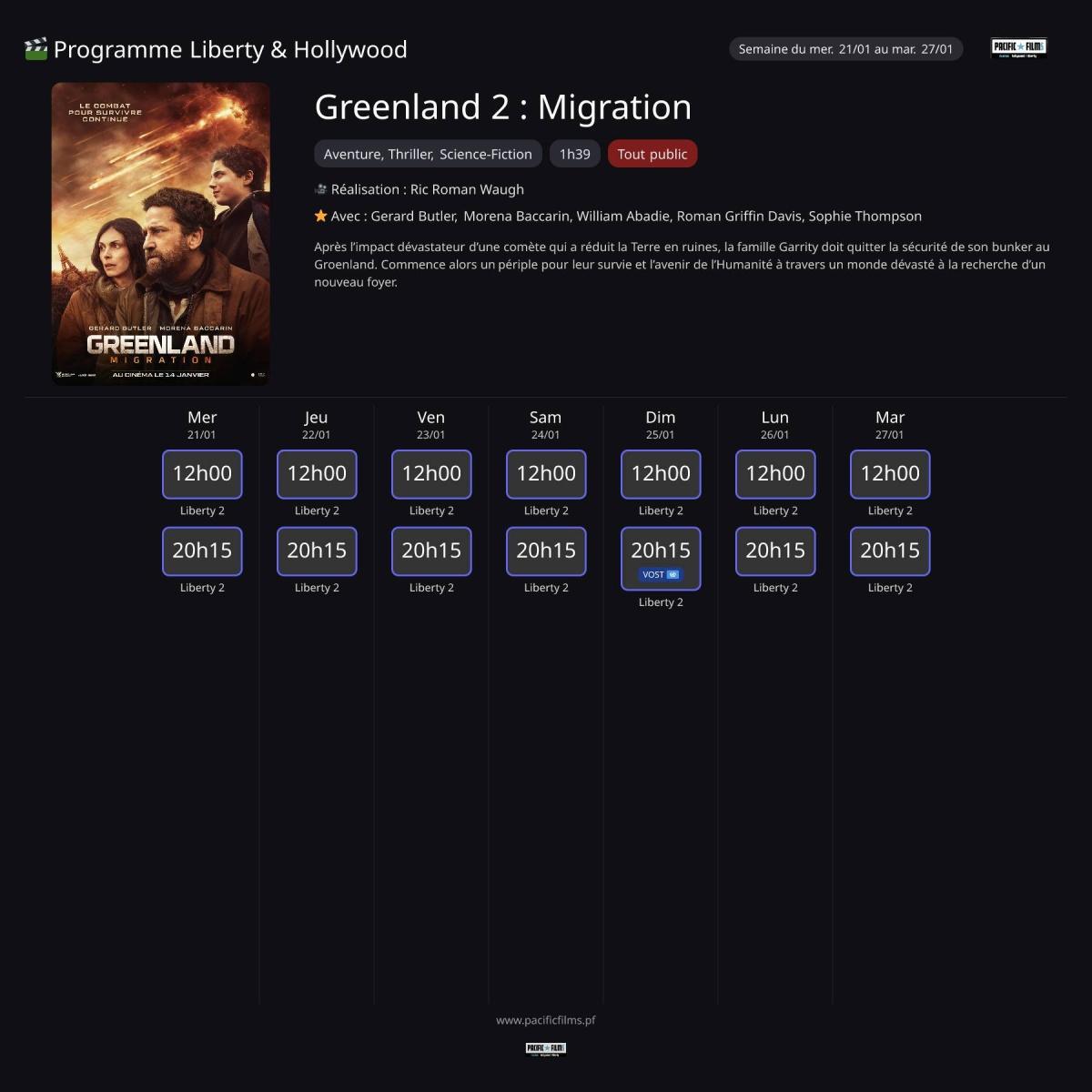 GREENLAND 2 : MIGRATION GREENLAND 2 : MIGRATION