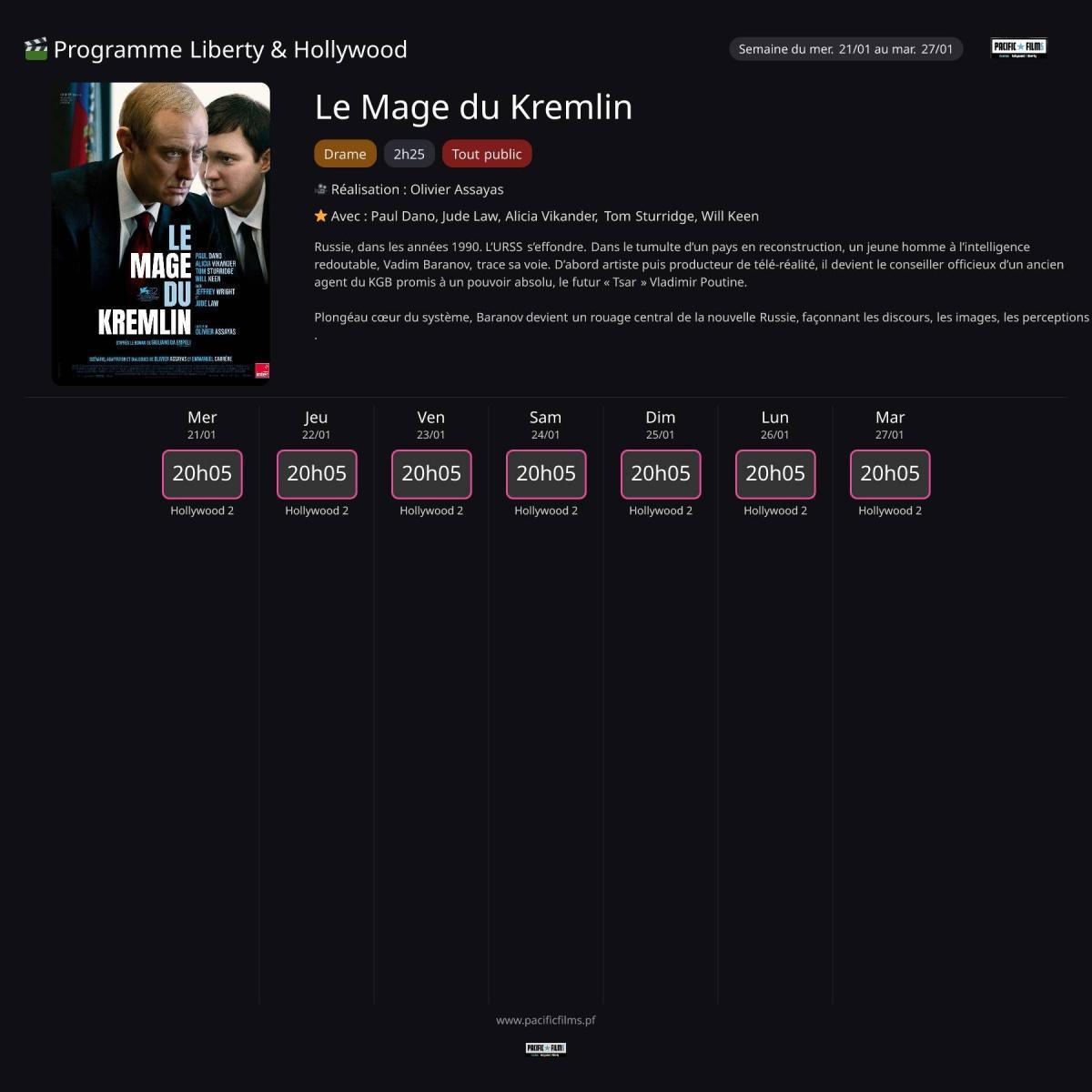 LE MAGE DU KREMLIN - NOUVEAU LE MAGE DU KREMLIN - NOUVEAU