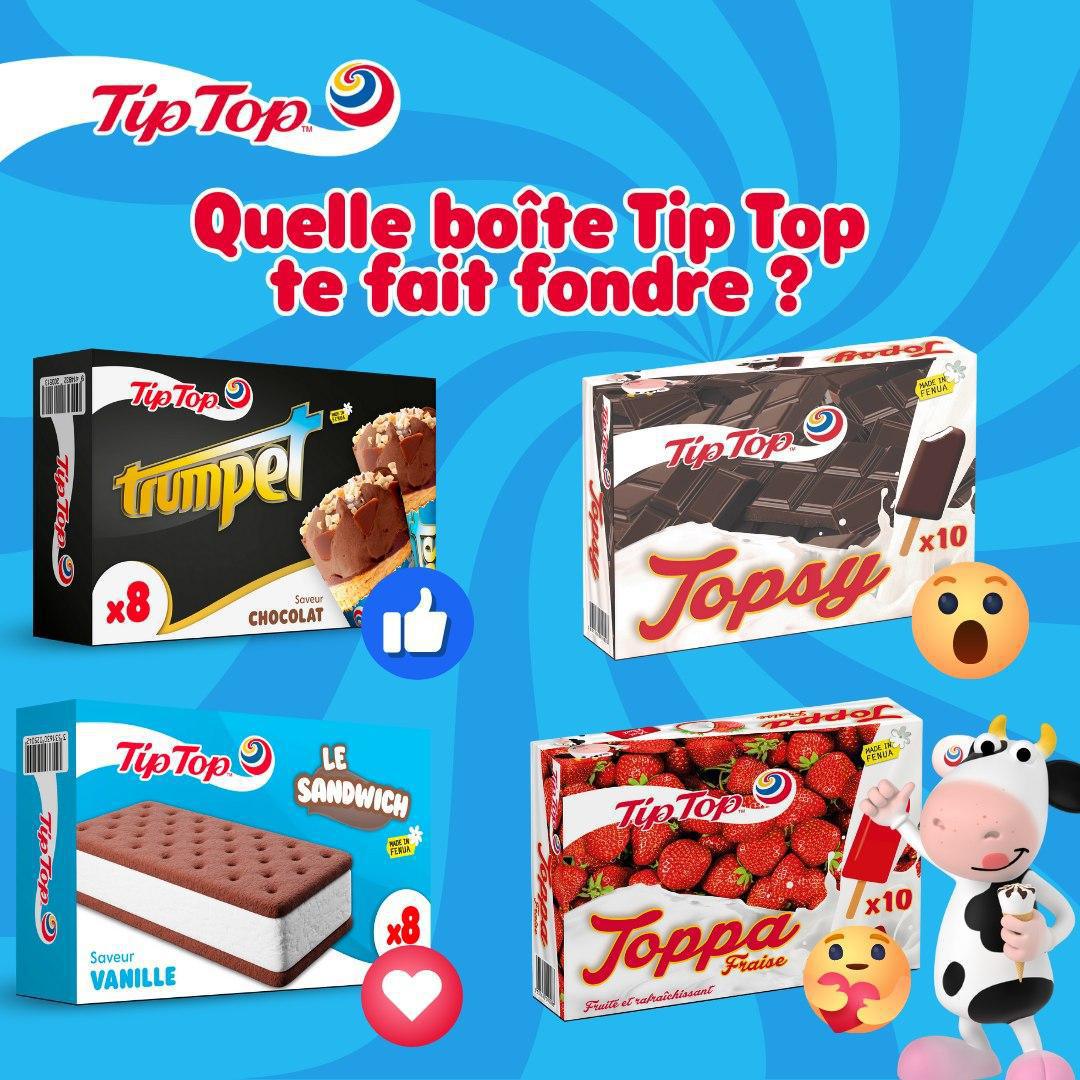 🍧BOITES TIP TOP : EN MAGASIN ET A LA BOUTIQUE DE TITIORO 🍦