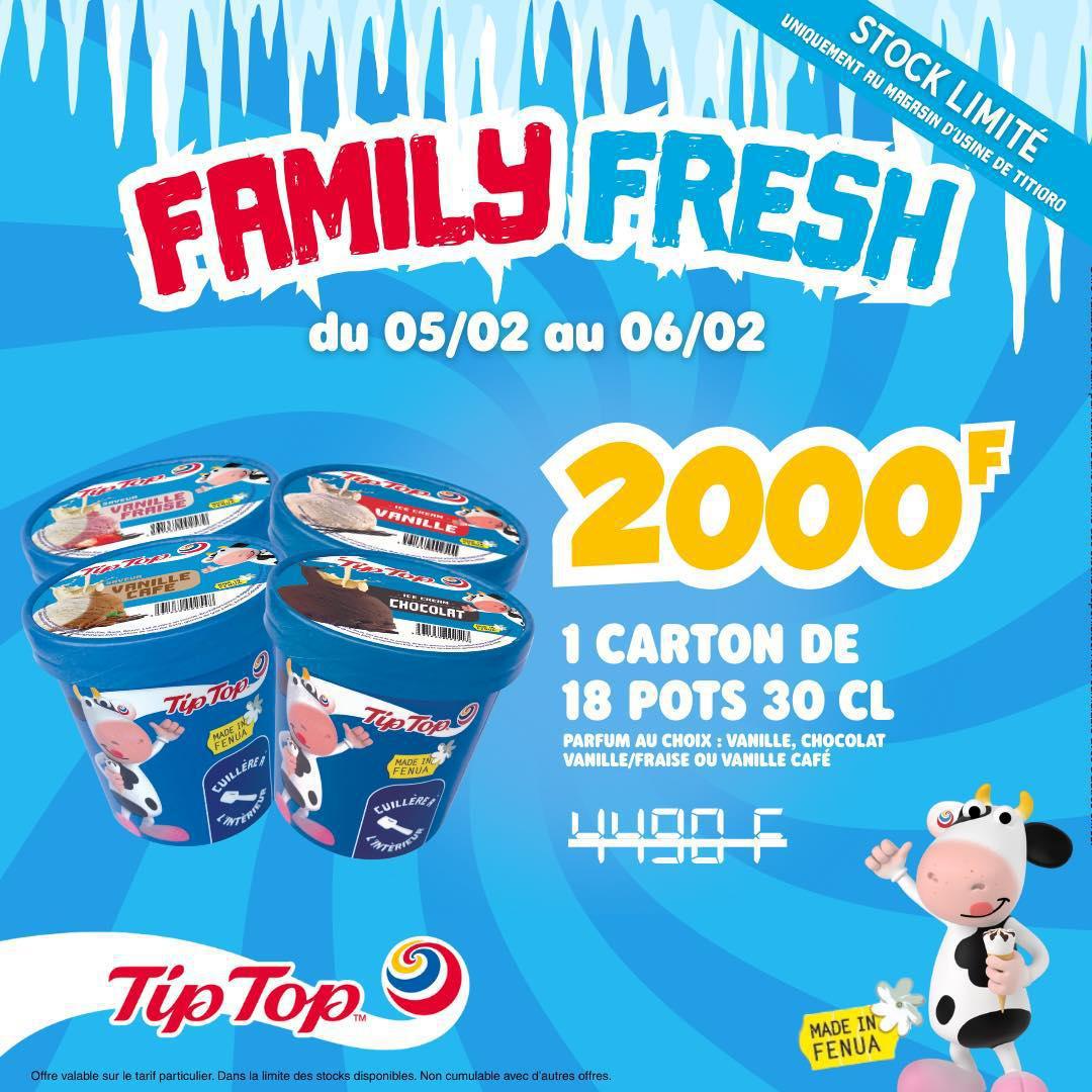 ๐ฅ 18 pots de 30CL ร 2000 F du jeudi 05 fรฉvrier au vendredi 06 fรฉvrier chez TIP TOP! ๐ ๐ฅ 18 pots de 30CL ร 2000 F du jeudi 05 fรฉvrier au vendredi 06 fรฉvrier chez TIP TOP! ๐