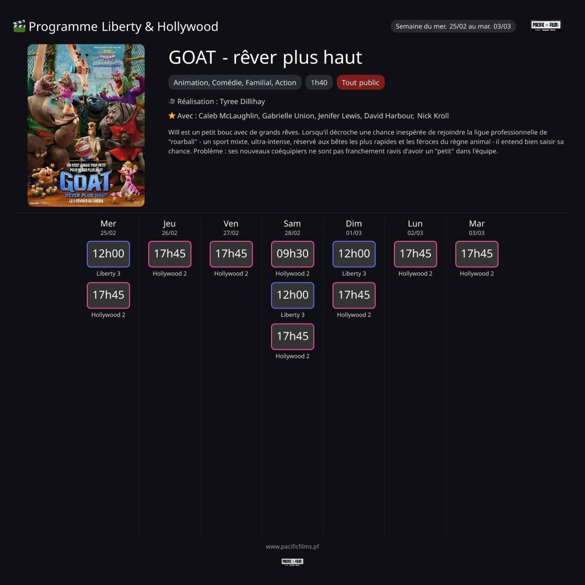 GOAT - REVER PLUS HAUT GOAT - REVER PLUS HAUT