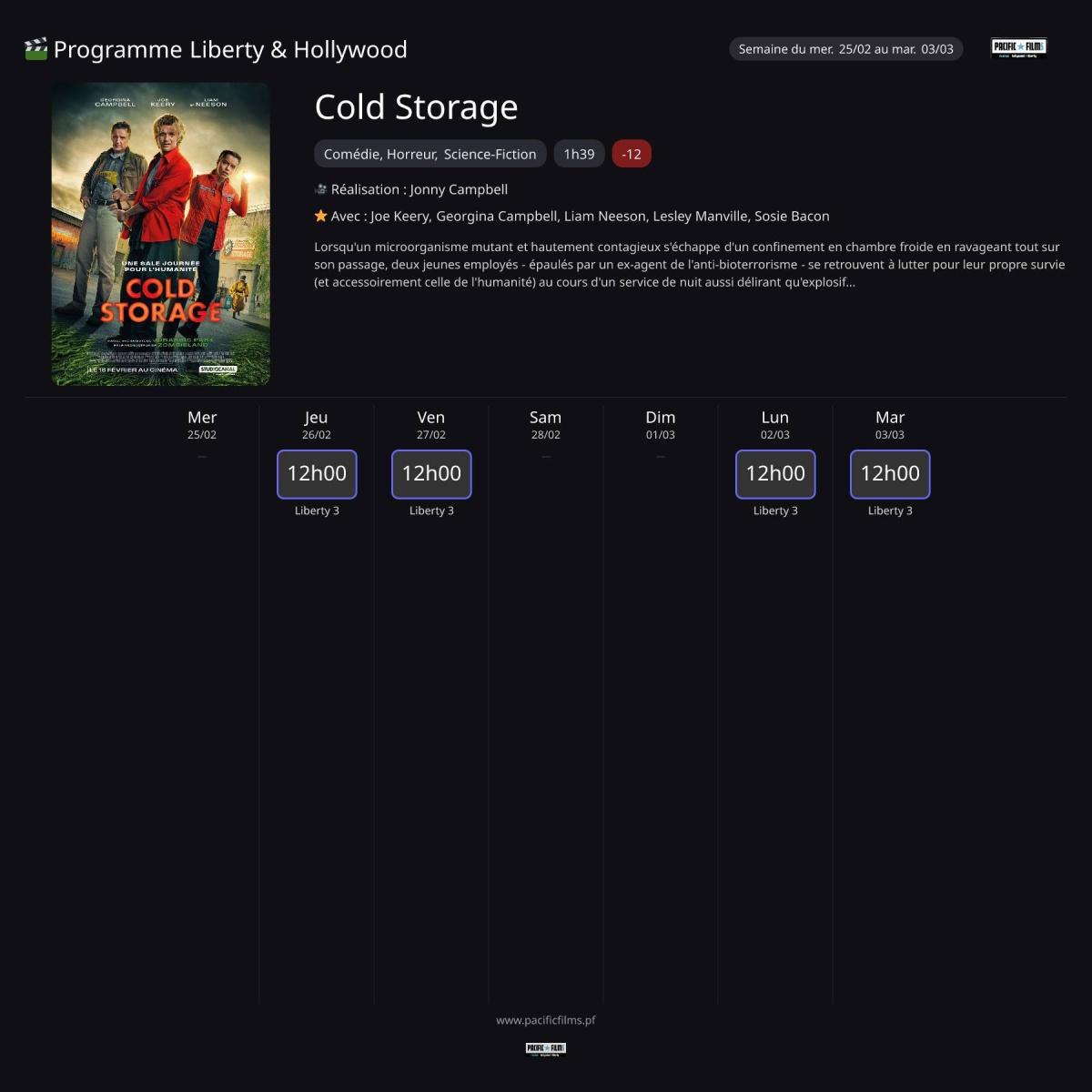 COLD STORAGE COLD STORAGE