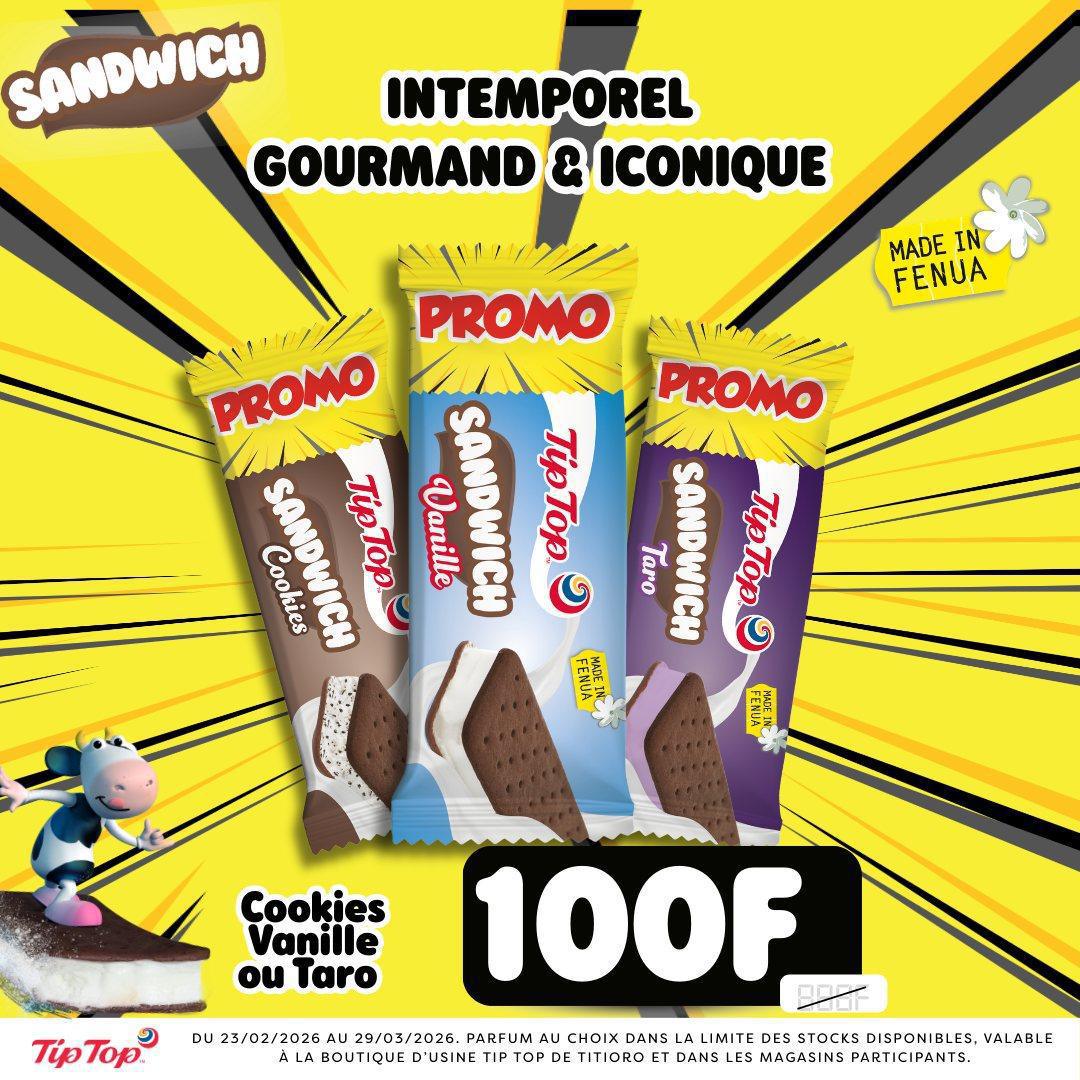 🚨 𝗟𝗘 𝗦𝗔𝗡𝗗𝗪𝗜𝗖𝗛 𝗔̀ 𝟭𝟬𝟬 𝗙 𝗜𝗦 𝗕𝗔𝗖𝗞 🚨