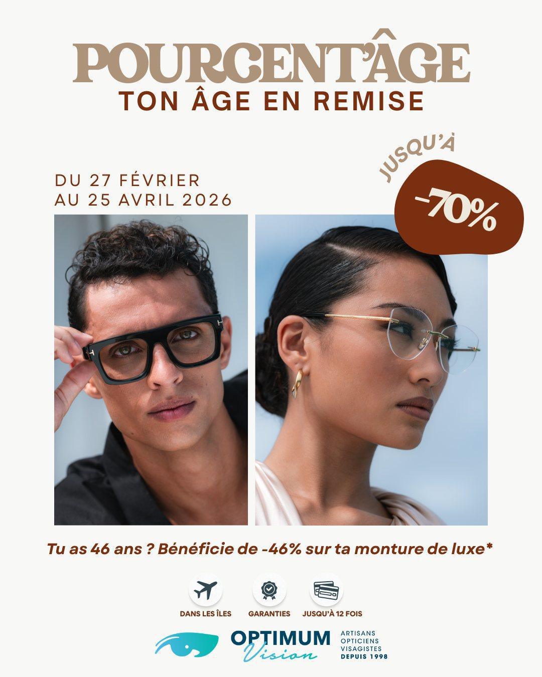 🔥 TON ÂGE EN REMISE CHEZ OPTIMUM VISION🔥 🔥 TON ÂGE EN REMISE CHEZ OPTIMUM VISION🔥