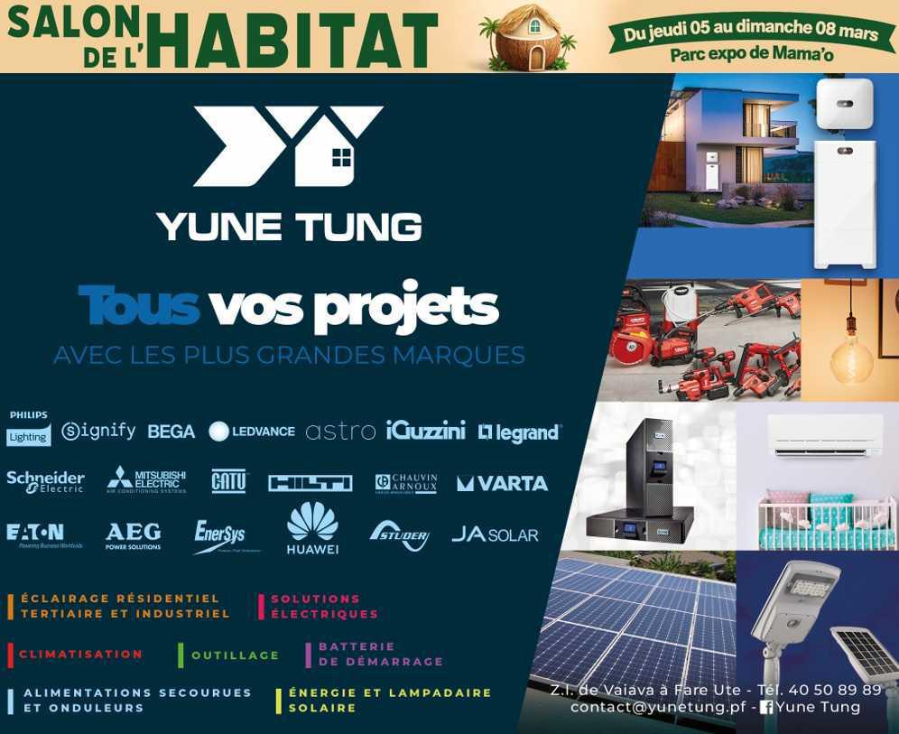 🚨Retrouvez YUNE TUNG au Salon de l’Habitat du 5 au 8 mars 2026🚨