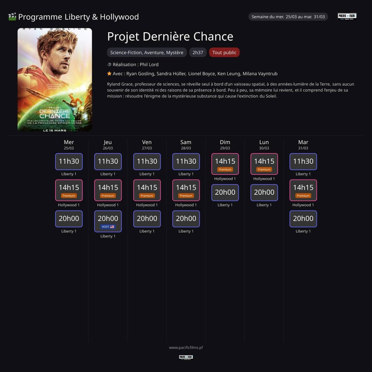 PROJET DERNIERE CHANCE 