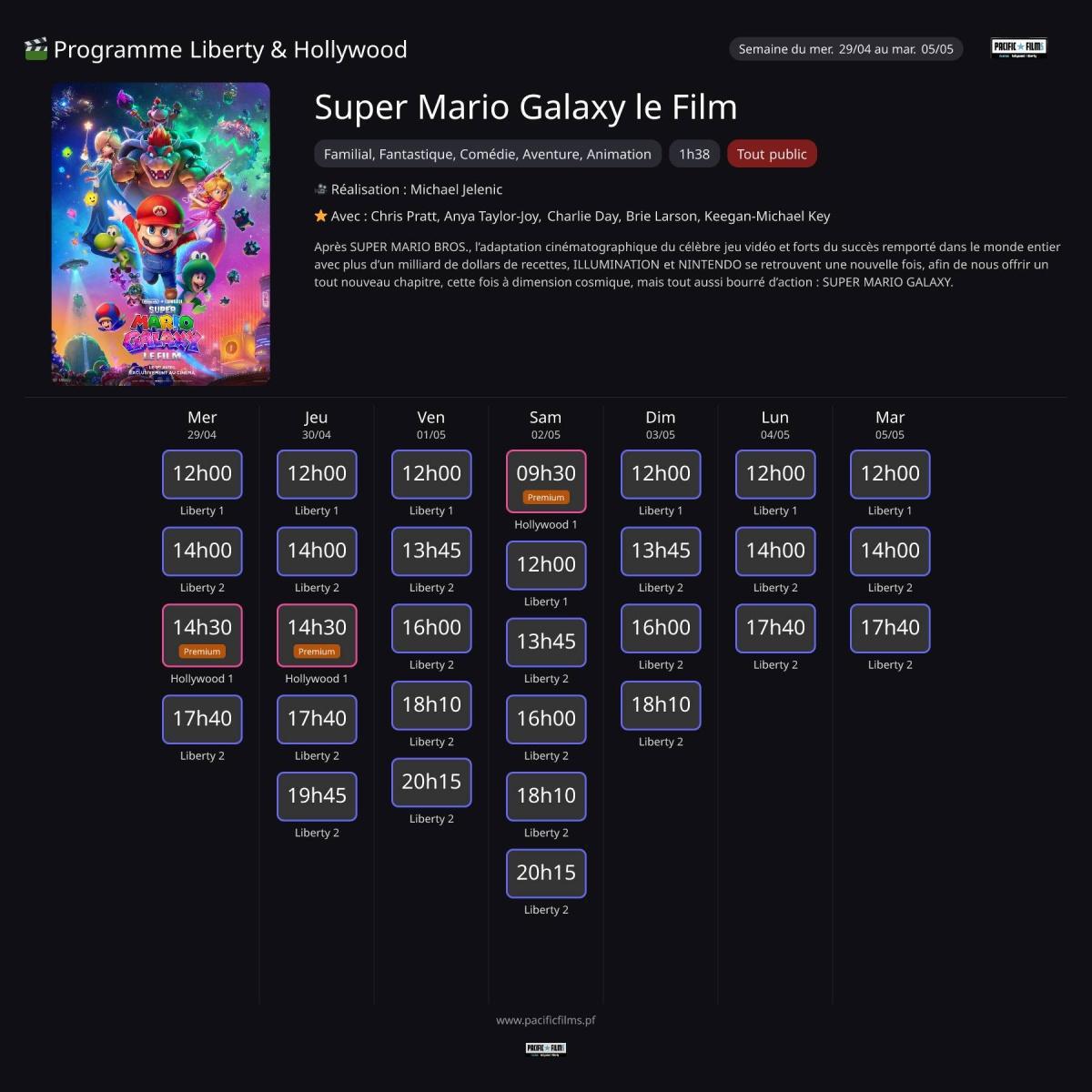 SUPER MARIO GALAXY LE FILM SUPER MARIO GALAXY LE FILM