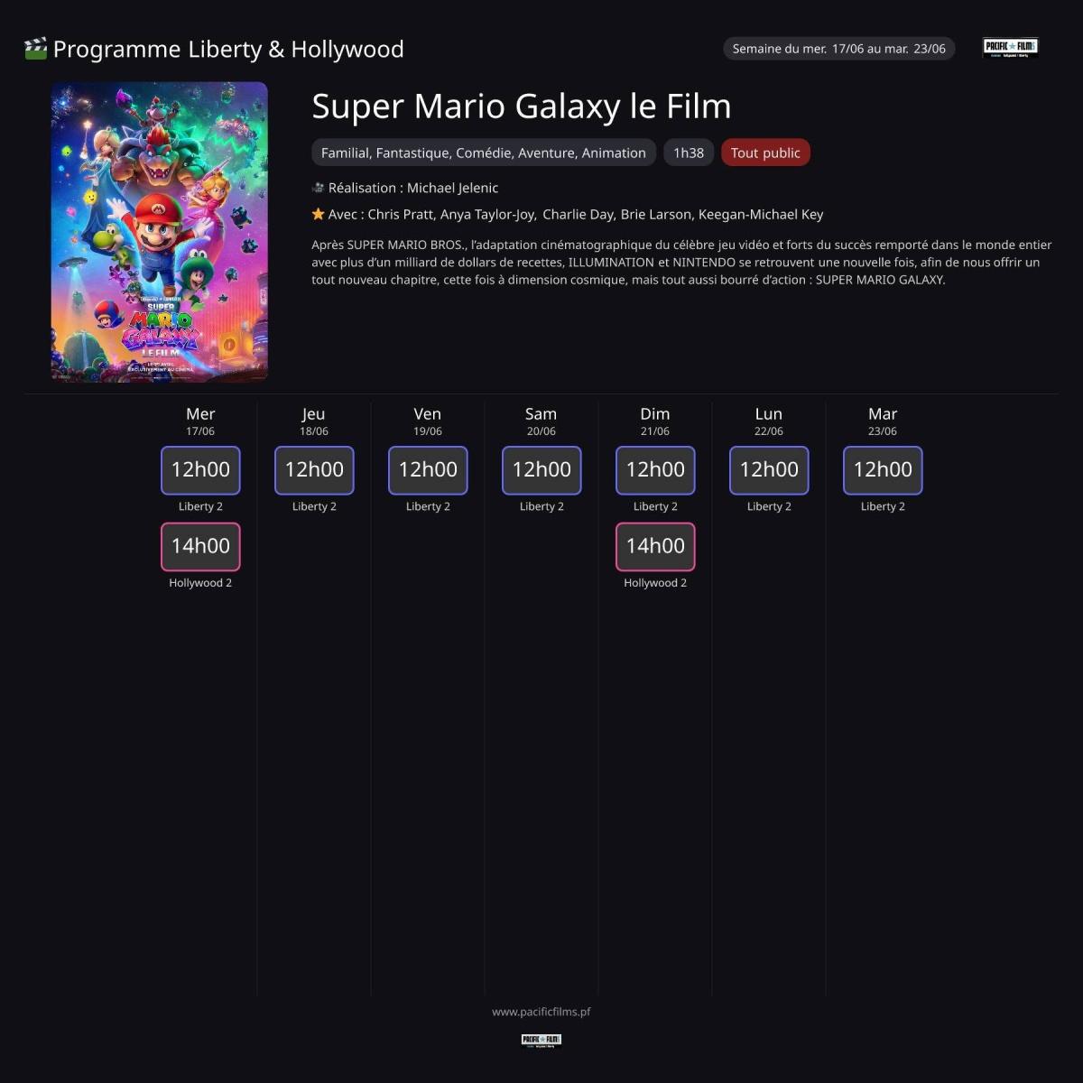 SUPER MARIO GALAXY LE FILM SUPER MARIO GALAXY LE FILM