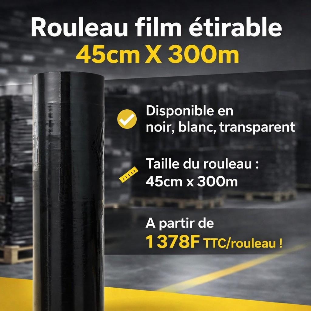 🚛Optimisez l’emballage des palettes avec FOURNITURES INDUSTRIELLES DE TAHITI 📦