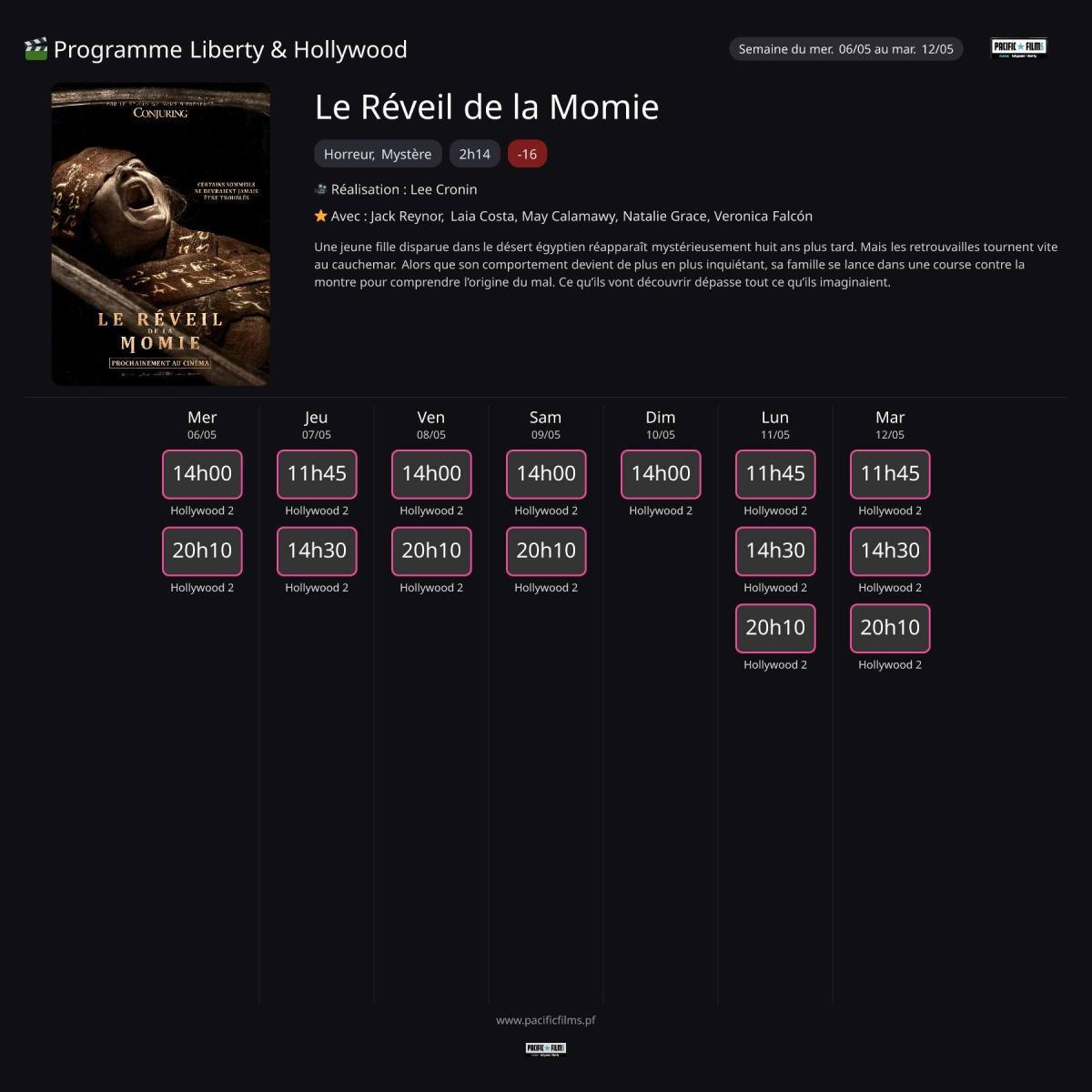 LE REVEIL DE LA MOMIE LE REVEIL DE LA MOMIE