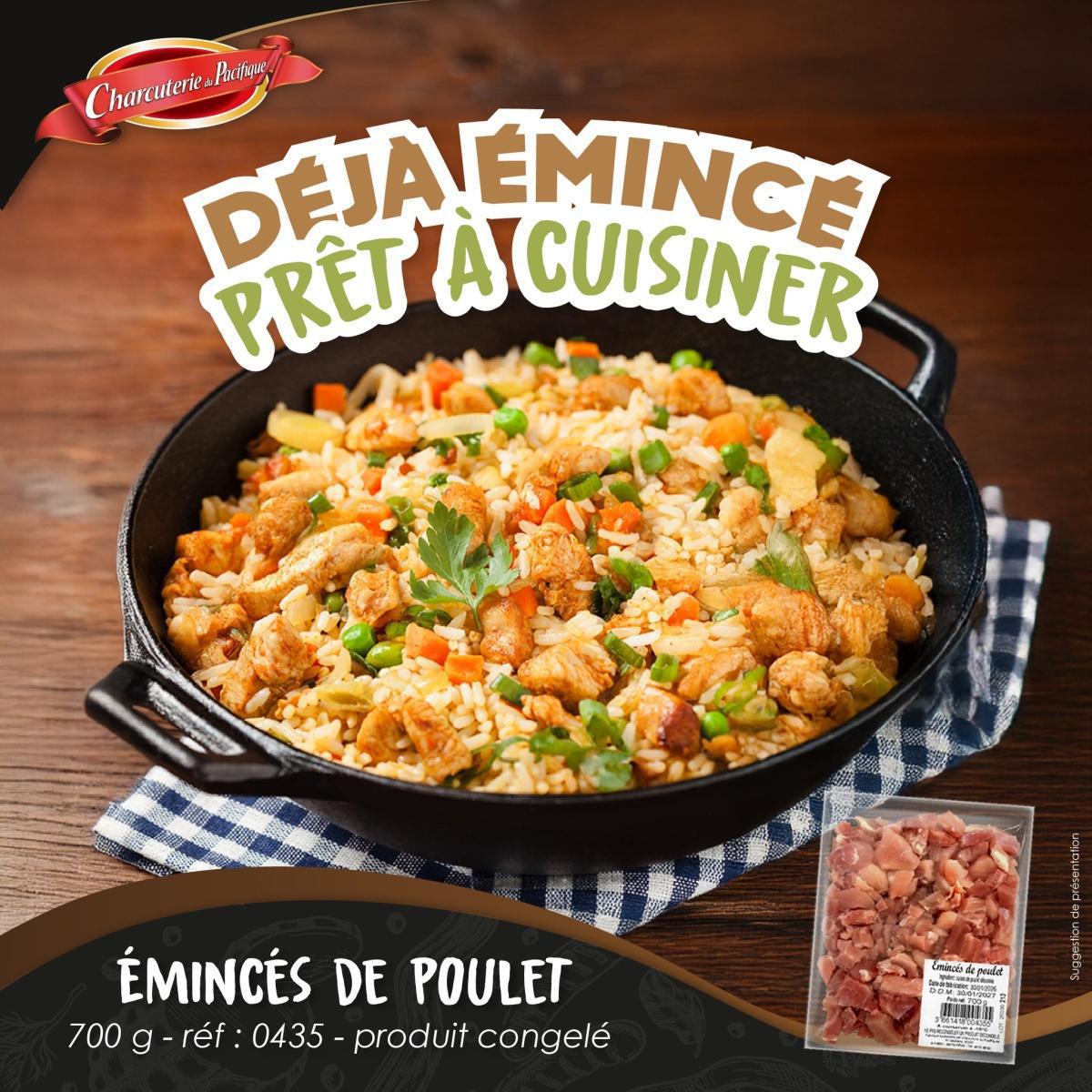 🍗Découvrez les émincés de Poulet & Porc à LA CHARCUTERIE DU PACIFIQUE!🐷