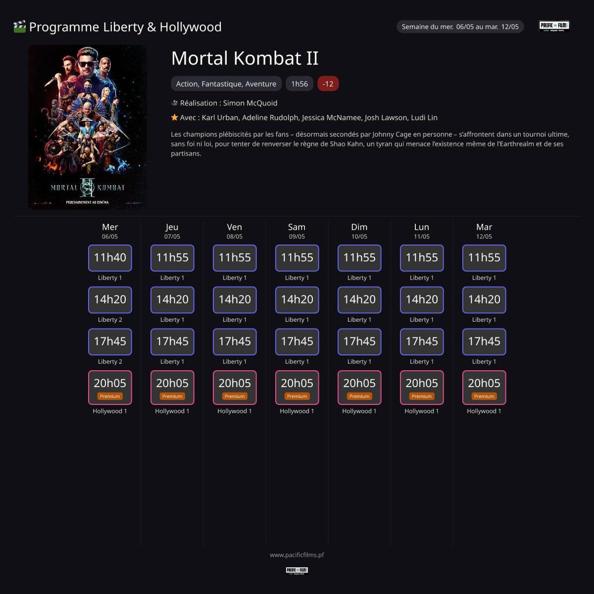 MORTAL KOMBAT 2 - NOUVEAU
